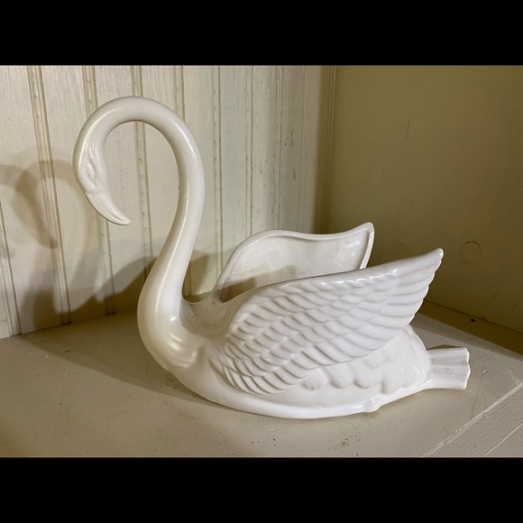 Vintage Other - Vintage swan planter